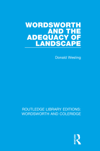 Cover image: Wordsworth and the Adequacy of Landscape 1st edition 9781138653580