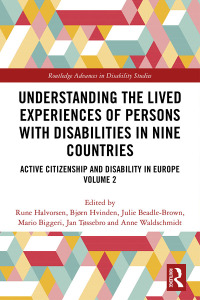 Cover image: Understanding the Lived Experiences of Persons with Disabilities in Nine Countries 1st edition 9781138652927