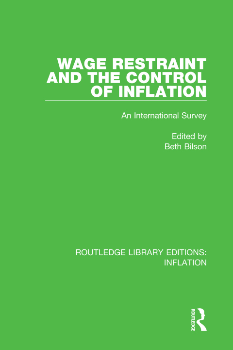 Cover image for book Wage Restraint and the Control of Inflation