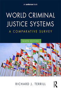 صورة الغلاف: World Criminal Justice Systems 9th edition 9780323356466
