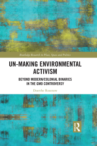 Titelbild: Un-making Environmental Activism 1st edition 9780367875800
