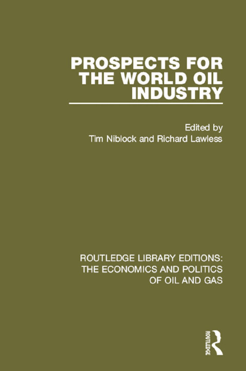 Cover image for book Prospects for the World Oil Industry
