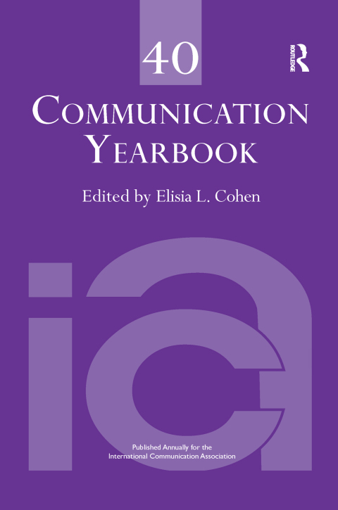 Cover image for book Communication Yearbook 40