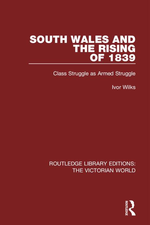 Cover image for book South Wales and the Rising of 1839