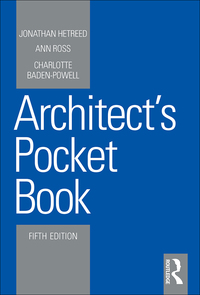 صورة الغلاف: Architect's Pocket Book 5th edition 9781138460645