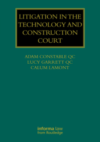 Titelbild: Litigation in the Technology and Construction Court 1st edition 9780367733315