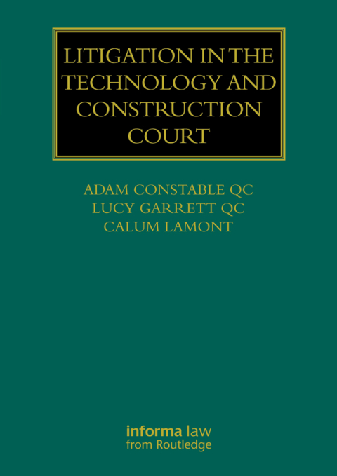 Cover image for book Litigation in the Technology and Construction Court