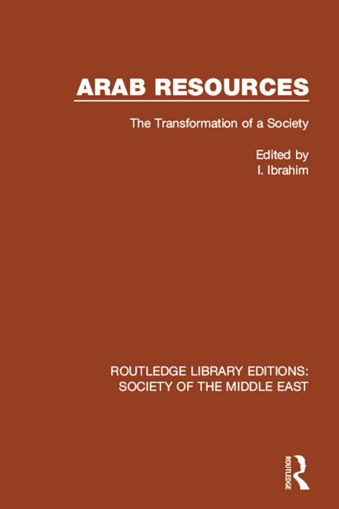 Cover image for book Arab Resources