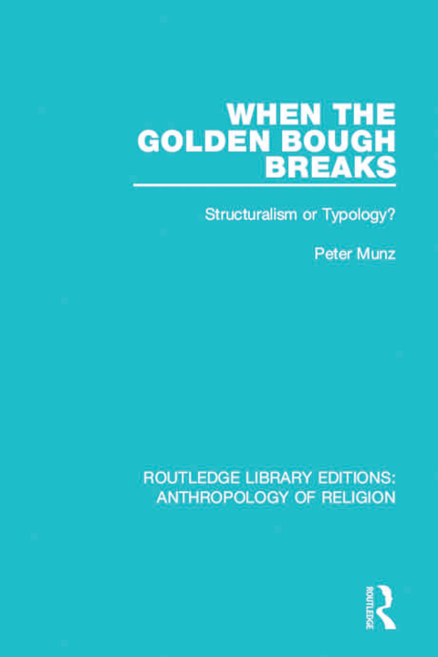 Cover image for book When the Golden Bough Breaks
