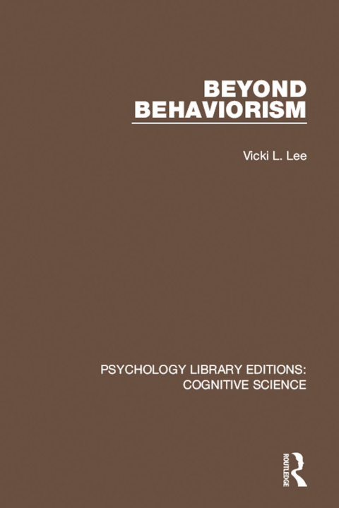 Cover image for book Beyond Behaviorism