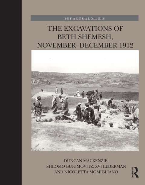 Cover image for book The Excavations of Beth Shemesh, November-December 1912