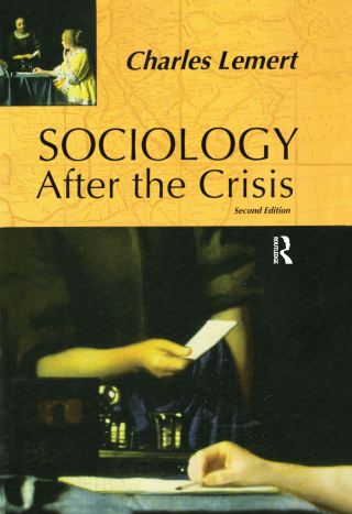 Sociology After the Crisis