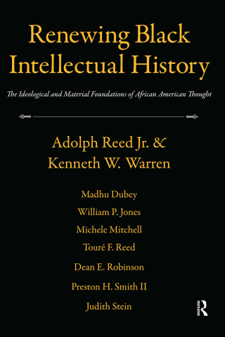 Renewing Black Intellectual History