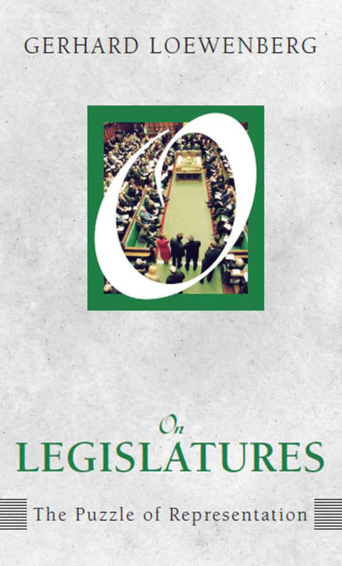 Cover image for book On Legislatures