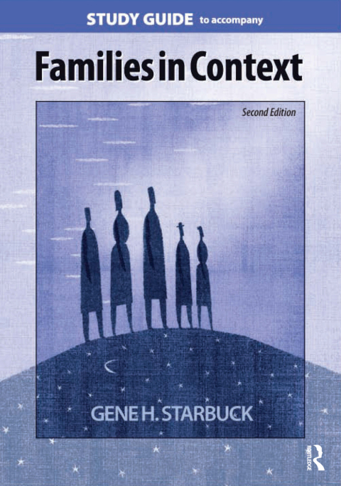 Cover image for book Families in Context Study Guide