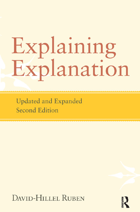 Cover image for book Explaining Explanation