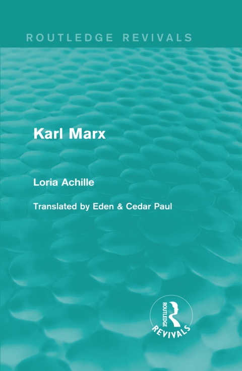 Cover image for book Karl Marx
