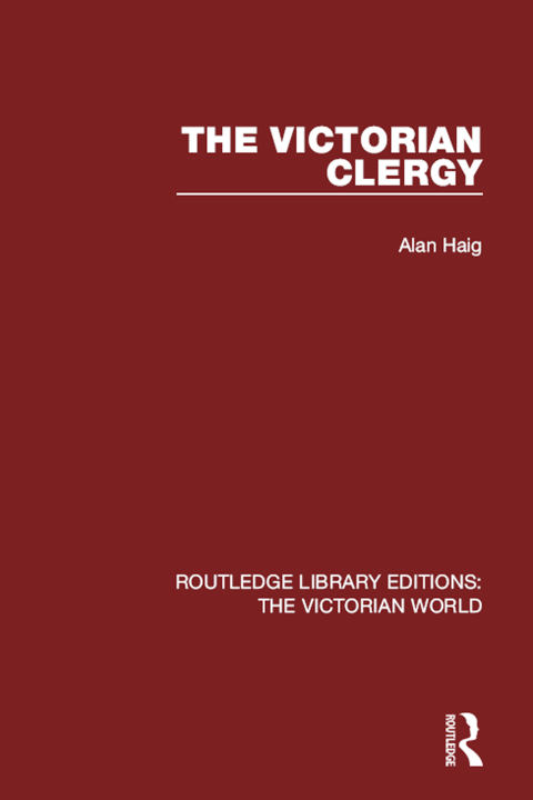 Cover image for book The Victorian Clergy