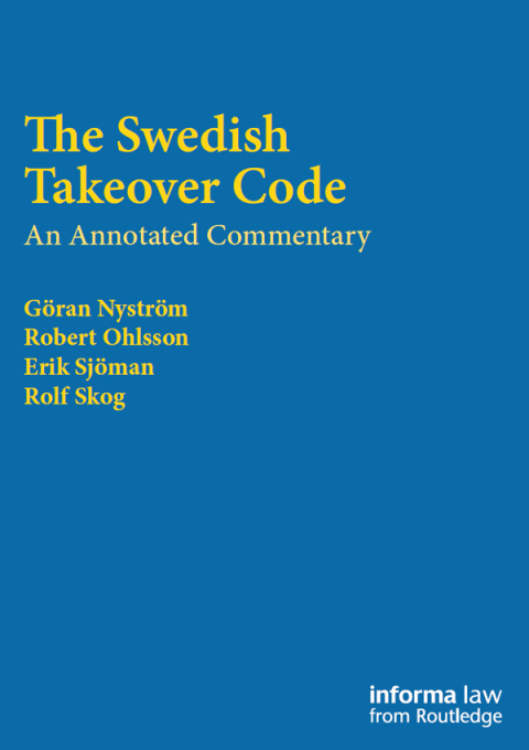 Cover image for book The Swedish Takeover Code