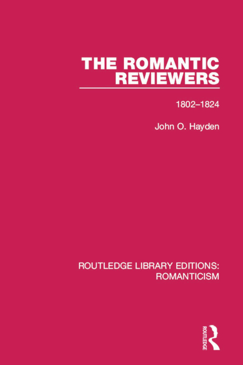Cover image for book The Romantic Reviewers