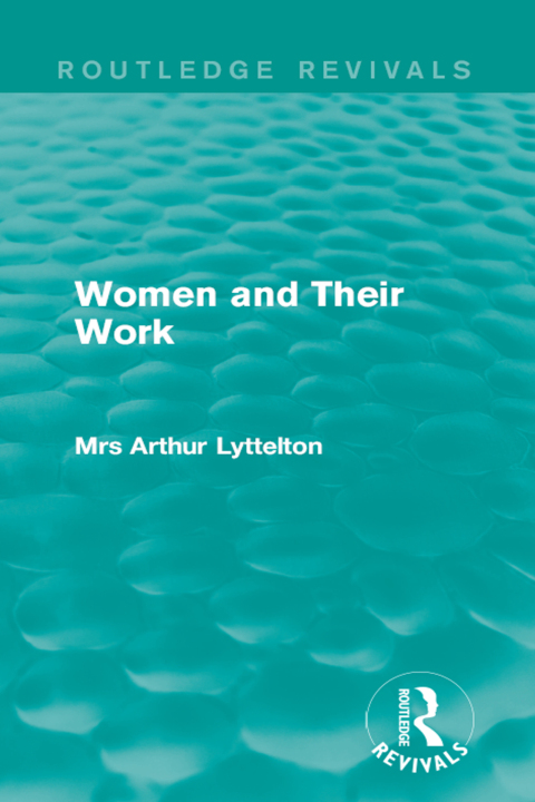Cover image for book Women and Their Work