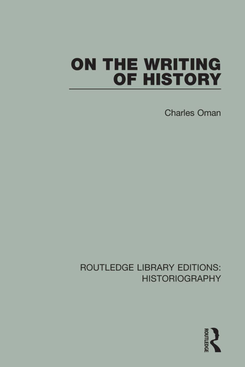Cover image for book On the Writing of History