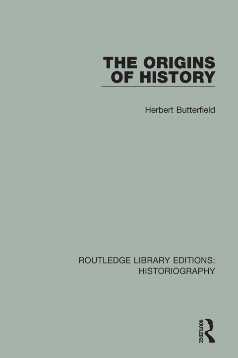 Cover image for book The Origins of History