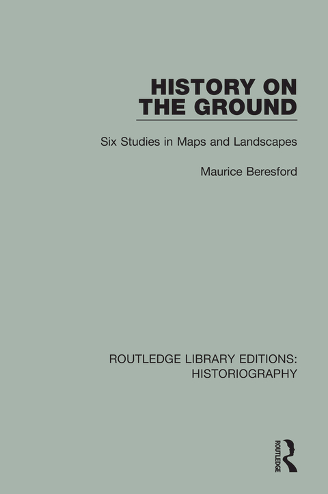Cover image for book History on the Ground