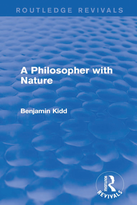 Cover image for book A Philosopher with Nature