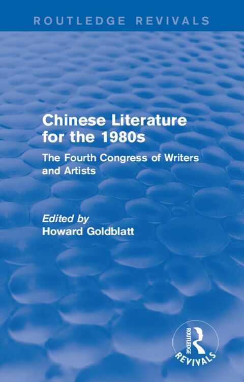 Cover image for book Chinese Literature for the 1980s