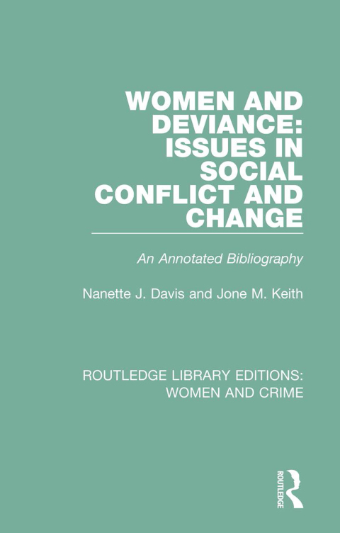Cover image for book Women and Deviance: Issues in Social Conflict and Change
