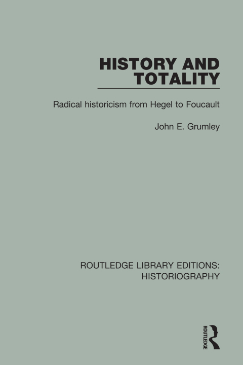 Cover image for book History and Totality