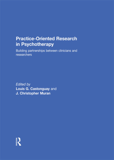 Cover image for book Practice-Oriented Research in Psychotherapy