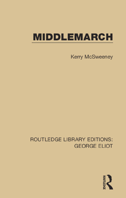 Cover image for book Middlemarch