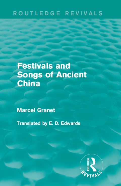 Cover image for book Festivals and Songs of Ancient China