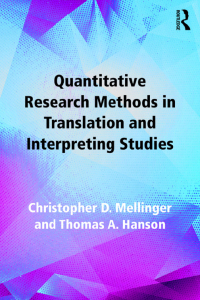 صورة الغلاف: Quantitative Research Methods in Translation and Interpreting Studies 1st edition 9781138124967