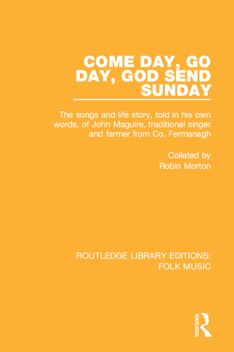 Cover image for book Come Day, Go Day, God Send Sunday