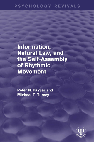 Information, Natural Law, and the Self-Assembly of Rhythmic Movement