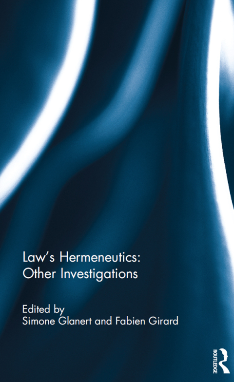 Cover image for book Law's Hermeneutics