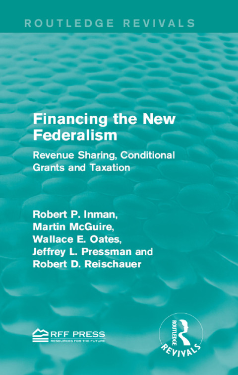 Financing the New Federalism 
