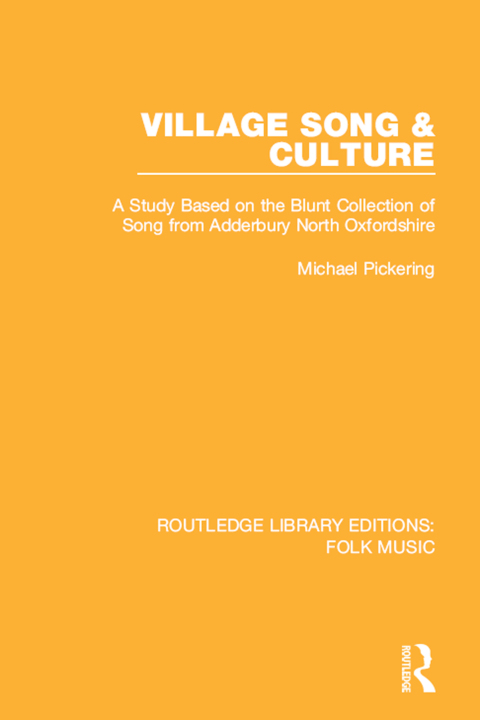 Cover image for book Village Song & Culture