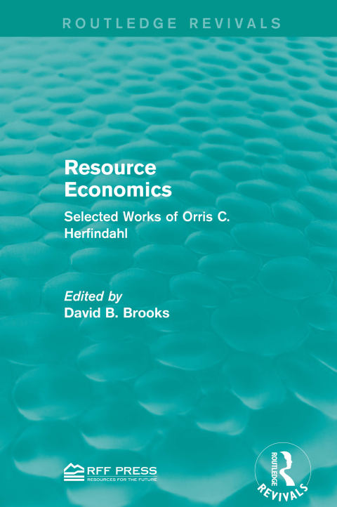 Cover image for book Resource Economics