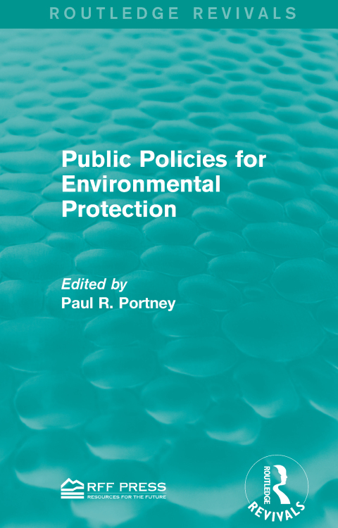 Cover image for book Public Policies for Environmental Protection