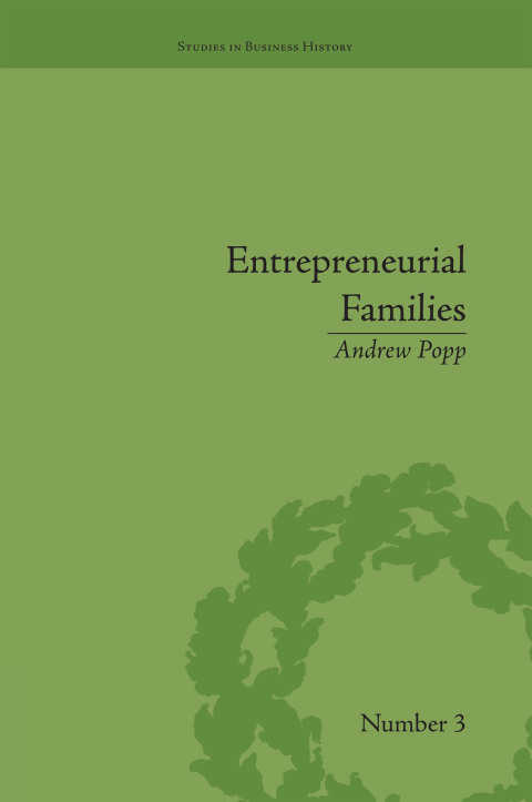 Cover image for book Entrepreneurial Families