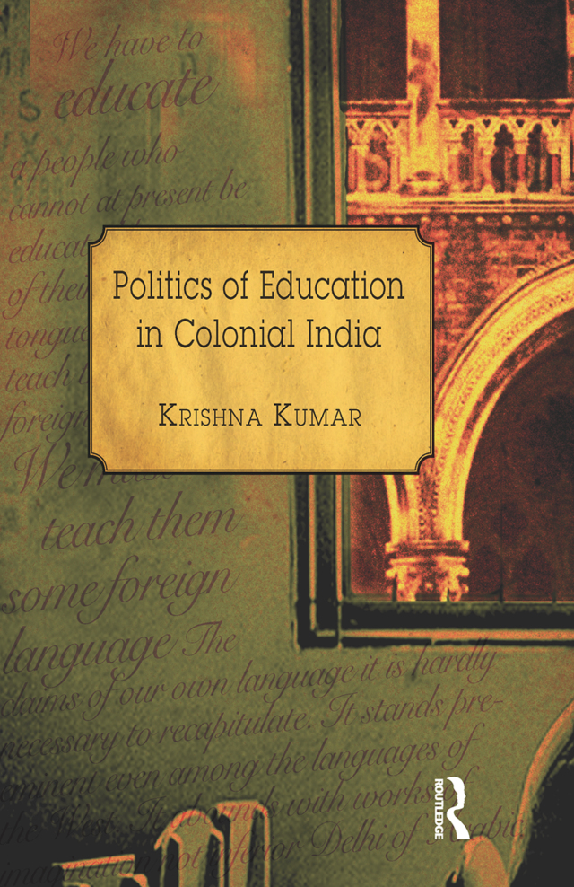 Politics of Education in Colonial India