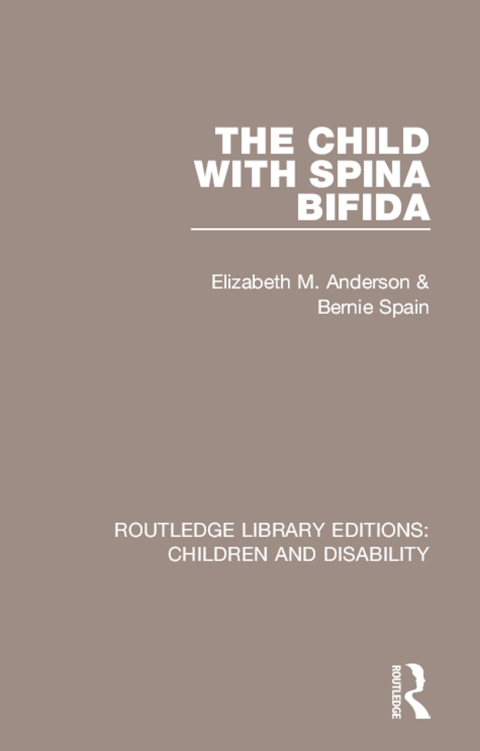 Cover image for book The Child with Spina Bifida