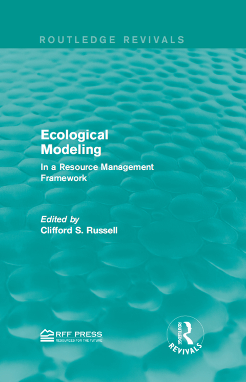 Cover image for book Ecological Modeling