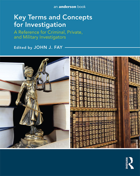 Cover image for book Key Terms and Concepts for Investigation