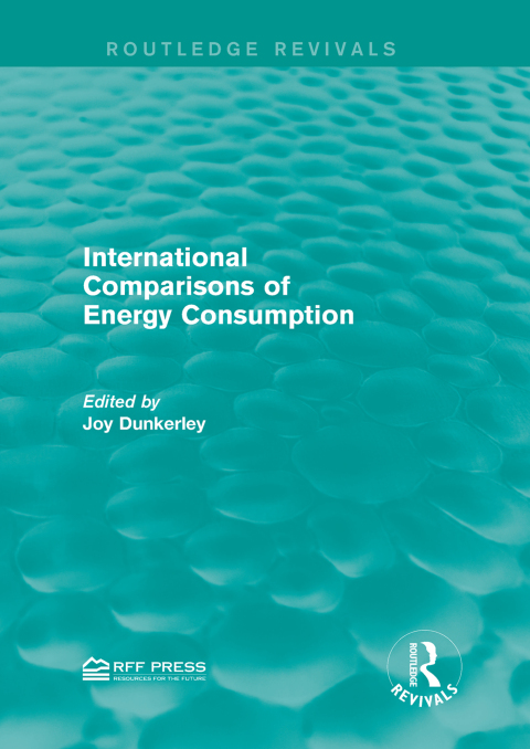 Cover image for book International Comparisons of Energy Consumption
