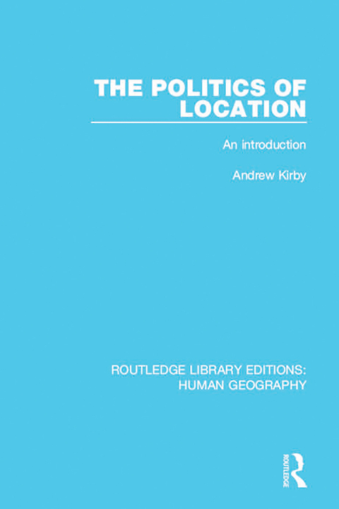 Cover image for book The Politics of Location